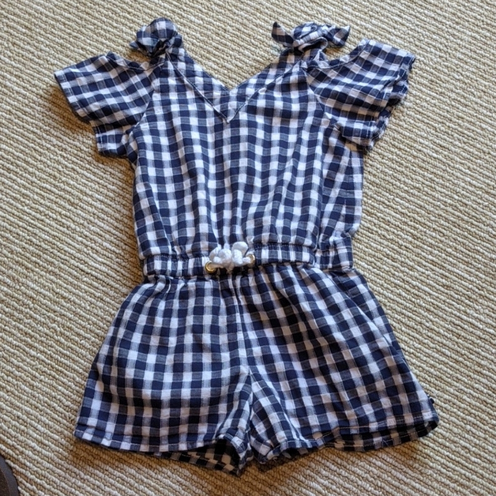 4/$20 Nautica Gingham Romper